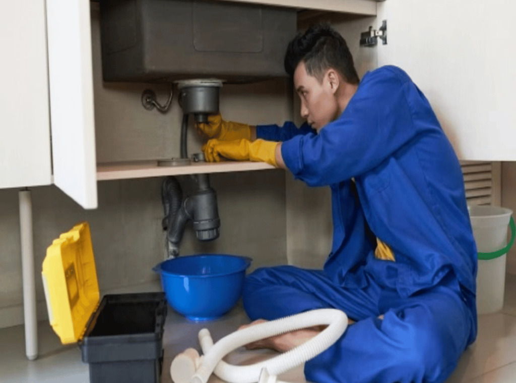 Connecticut checking for water leakage during home inspection