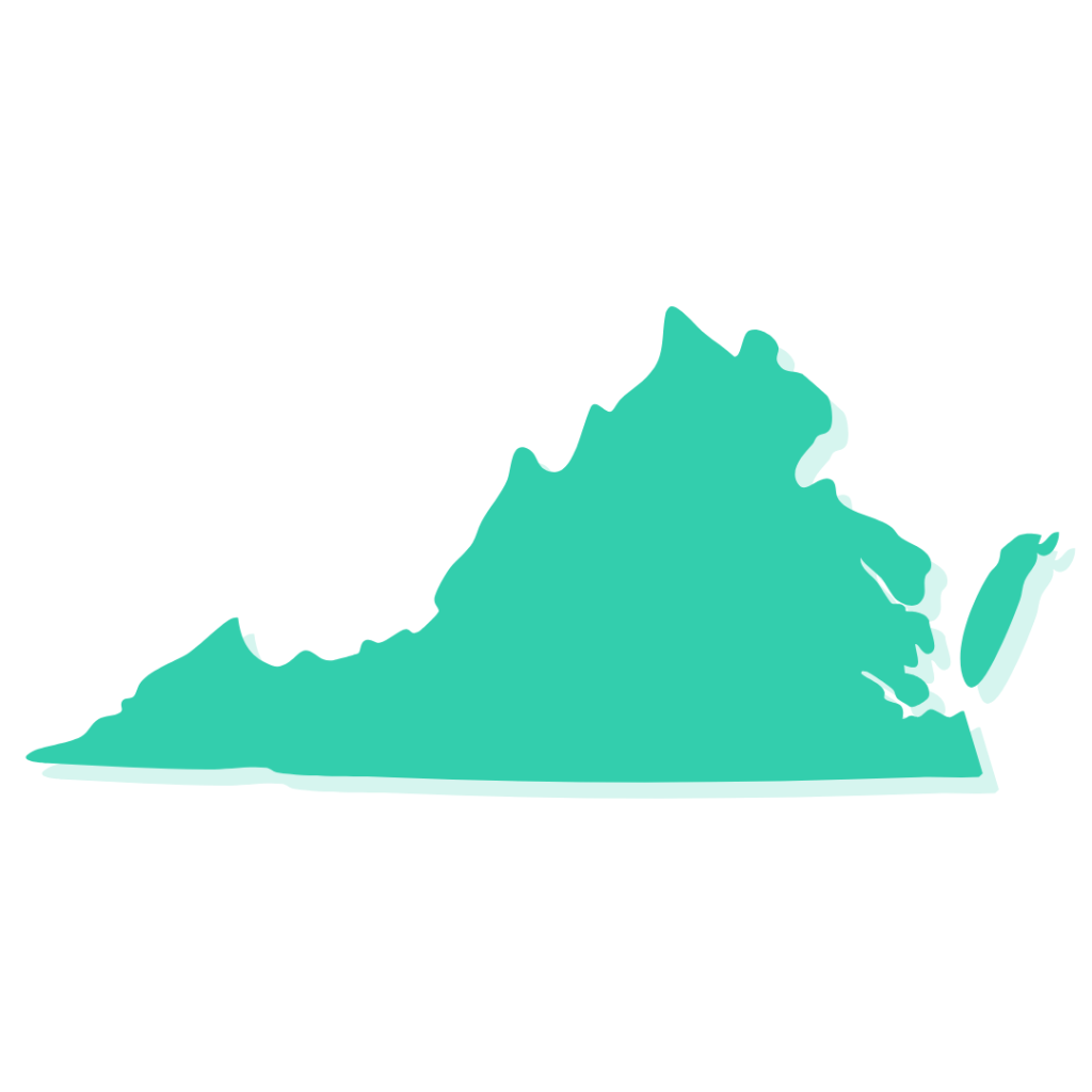 green outline virgina